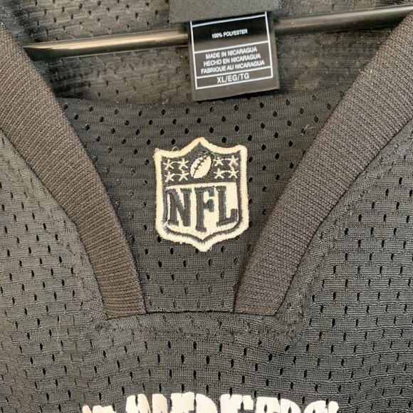 Retro NFL Team Apparel Oakland Raiders Darren McFadden #20 Black Jersey Size XL - Picture 8 of 8